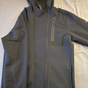 Adidas Black Ribbed Jacket